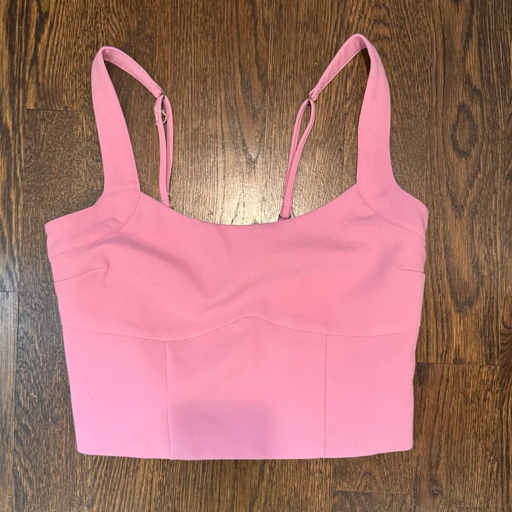 Abercrombie & Fitch Pink Corset Top
